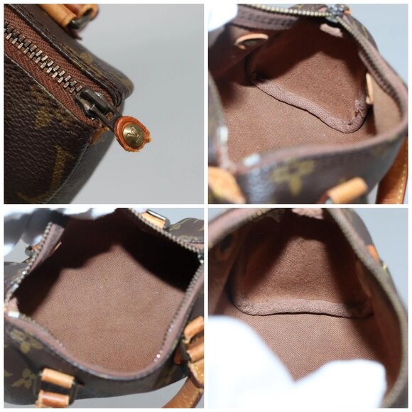 LOUIS VUITTON Monogram Mini Speedy Hand Bag M41534 LV Auth hk2286 - Picture 13 of 13